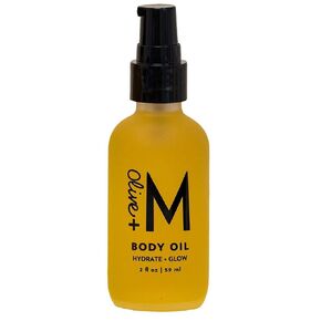 All Natural Hydrating Glow Body Oil, 100% Organic Olive Oil to Renew and Repair Skin, Skincare Solution for Achieving Glowing Skin, Scar Repair, and Powerful Anti-Aging (2 fl. oz. / 59 ml)