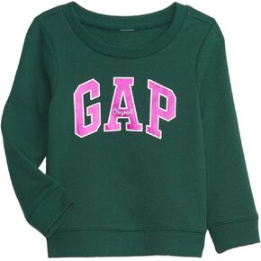 GAP Baby Girls' Logo Crew Sweatshirt