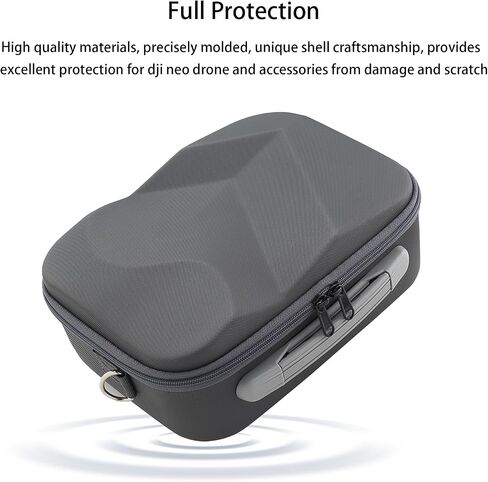 Neo Case, Portable Hard Storage Neo Travel Shoulder Bag for DJI Neo Fly More Combo Drone and Accessories (Grey) in Saudi Arabia