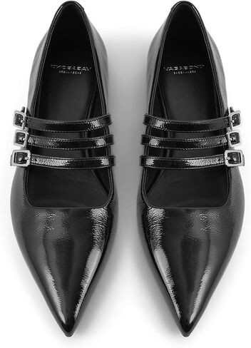 Vagabond Shoemakers Women's Hermine Patent Leather Triple Maryjane Flat Mary Jane in Saudi Arabia