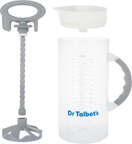 Dr. Talbot's Formula Mixer - 32oz Capacity, Clump-Free Mixing, Expiration Dial, Dishwasher Safe - Perfect for Easy, Spill-Free Baby Feeding in Saudi Arabia
