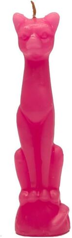 Cat Candle, Great for Halloween, Birthdays, Wicca Spells, Etc. (Black) in Saudi Arabia