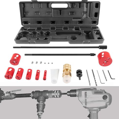 08350 DM3MECH مجموعة كاملة من آلة التنصت على الساخن الميكانيكية لـ NPT مع مناشير ثقب أو أربور in Kuwait