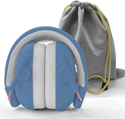 سماعات رأس KIKETECH للأطفال بخاصية إلغاء الضوضاء - حماية للأذن، أغطية أذن SNR 26dB للتوحد، الأطفال الصغار، الأطفال، مقاومة للصوت in Saudi Arabia
