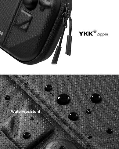 tomtoc Carrying Case Compatible with Steam Deck/Steam Deck OLED, Protective case, Hard Portable Travel Carrying bag for Steam Deck Console, Shockproof, Travel friendly, Black in Saudi Arabia