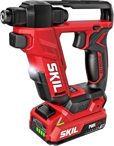 SKIL Brushless 12V/20V Flip Drill, 20V Kit Including 2.0 Ah USB-C Battery and Charger-DL6300D-12 in Saudi Arabia