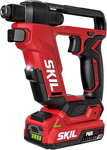 SKIL Brushless 12V/20V Flip Drill, 20V Kit Including 2.0 Ah USB-C Battery and Charger-DL6300D-12 in Saudi Arabia