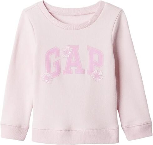 GAP Baby-Girls Logo Crew Sweatshirt in Saudi Arabia