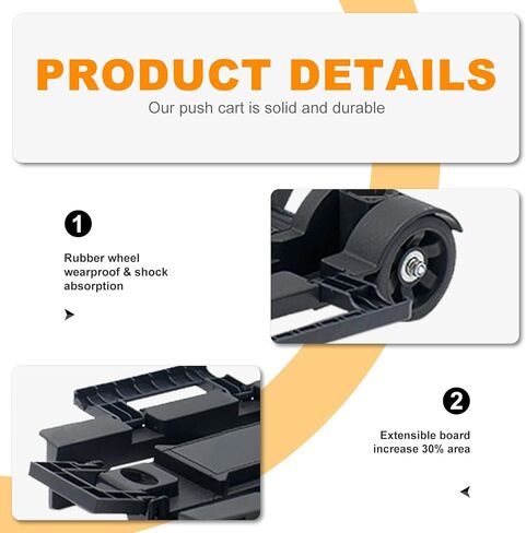 Car Seat Stroller, Car Seat Carrier for Airport with Wheels and Compact Fold, Car Seat Trolley for Airport, Foldable Car Seat Travel Cart with Belt in Kuwait