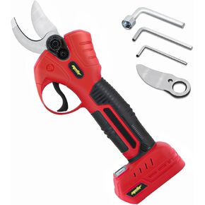 Electric Pruning Shears Compatible with DeWalt 20V Max Battery, Cordless Portable Pruner w/ 2,6000RPM Brushless Motor, SK5 Steel Blades-0.98 Inch Cutting Diameter, 2 X 20V 2.0Ah Battery & Charger Kit