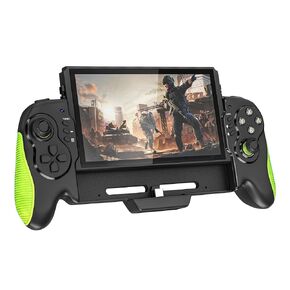 وحدة تحكم محمولة متوافقة مع جهاز Nintendo Switch وOLED من Hawksbill، التوصيل والتشغيل، الشحن، وظيفة Turbo والتلقائية