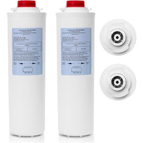 مرشحات بديلة 51300C - متوافقة مع Elkay 51300C، 55898C (بدون شريحة - عبوتان)
