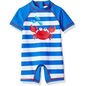 Little Me Children's Apparel Baby and Toddler Boys UPF 50+ Rashguard Suit