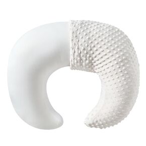 Nursing Pillow and Positioner with Cover for Breastfeeding and Bottle Feeding, Propping Baby, Tummy Time, Baby Sitting Support, Awake-Time Support (Pillow Only, 22" x 17.7" x 5.9")