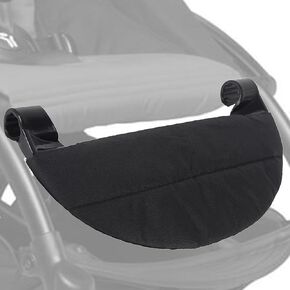 Stroller Leg Rest with Padded Cover Compatible with Babyzen YOYO Stroller Footrest 12.5 Inch Long Extend Infant Pram Footboard Provide Additional Comfort in Stroller Foot Rest - Black