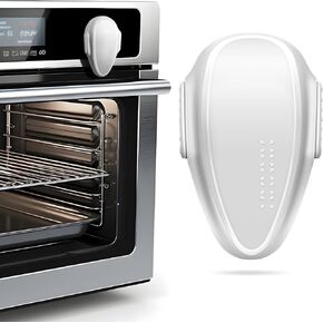 Oven Lock Child Safety (1 PACK), Cabinet Locks Baby Proofing, Baby and Child Proof Locks for Drawer Stove Oven Door, Upgrade Heat-Resistant Material, Easy to Install, No Toolf Need - White