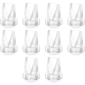 12PCS Duckbill Values Silicone Diaphragm Compatible with eufy E10 S1 S1 Pro, S32 Breast Pump Replacement Pump Parts Accessories