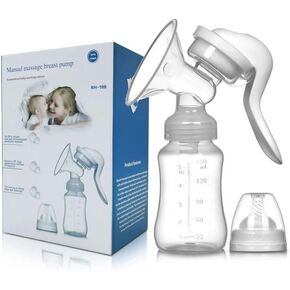 Manual Breast Pump for Breastfeeding, Small Portable Manual Breast Milk Catcher Baby Feeding Pumps & Accessories