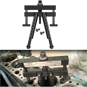 Universal Cylinder Liner Puller Assembly for Caterpillar CAT Mack Cummins on Wet Liners 3-7/8" to 6-1/4" bore Replace PT-6400-C, 3376015, M50010-B Heavy Duty
