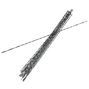 Scroll Saw Blade，12 Pcs Spiral Scroll Saw Blades for Wood Metal Plastic Cutting Sawing Carve (#6)