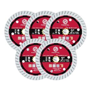 TCT Wood Cutting Blade - 5pcs 3-3/8 Inch(85mm) Wood Cutting Circular Saw Blade for Cutting Wood Plastic for Angle Grinder Arbor 3/5 Inch-3/8 Inch(15mm-10mm)