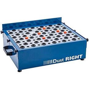 طاولة Rockler Downdraft - مادة برتقالية توقف طاولة الأعمال الخشبية - مجمع غبار معدني مع لمسة نهائية متينة من مسحوق الطلاء - أقدام مطاطية قابلة للتعديل توفر قاعدة ثابتة