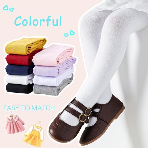 Baby Tights Non Slip Toddler Stockings Tights with Grippers Seamless Soft Cotton Knit Tights Leggings Newborn in Kuwait