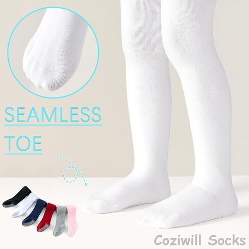 Baby Tights Non Slip Toddler Stockings Tights with Grippers Seamless Soft Cotton Knit Tights Leggings Newborn in Kuwait