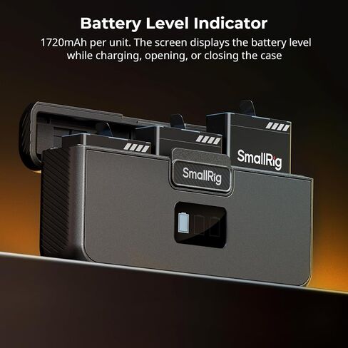 SMALLRIG Camera Battery Charger Case for GoPro 12/11/10/9, with 3-Pack 1720mAh Batteries, Triple-Slot Charger, Support 27W Fast Charging, TFT Display for GoPro Hero 12, 11, 10, 9 Camera - 4565 in Saudi Arabia