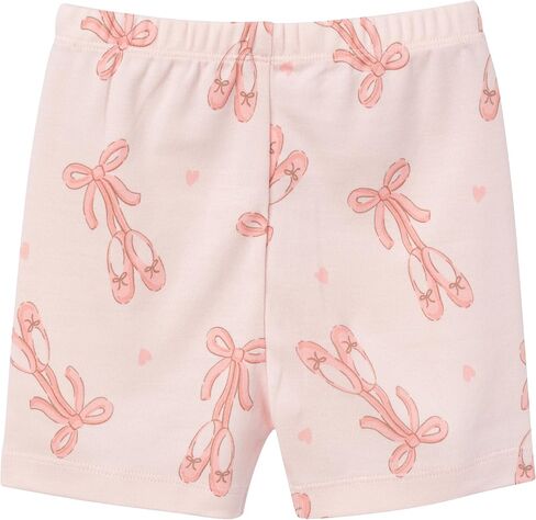 Gerber Baby Girls' Toddler Snug Fit 4-Piece Pajama Short Set in Kuwait