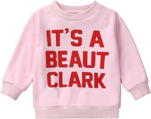 FIOMVA Valentines Day Baby Girl Outfit Toddler Embroidery Heart Sweatshirt Infant Long Sleeve Sweater Fall Winter Clothes in Saudi Arabia