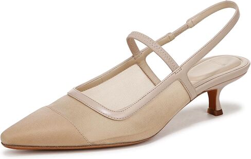 Vince Womens Venice Pointed Toe Mesh Kitten Heel Pump in Saudi Arabia