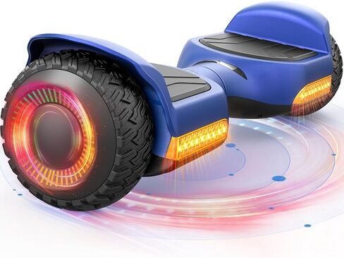 Gyroor Hoverboard New G13 All Terrain Hoverboard with LED Lights & 500W Motor, Self Balancing Off Road Hoverboards with Bluetooth for Kids ages 6-12 and Adults in Saudi Arabia