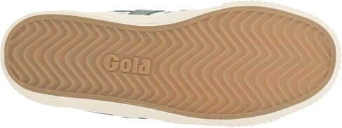 Gola Women's Tennis-Mark Cox Sneaker, Off-White/Dark Green, 6.5 in Saudi Arabia