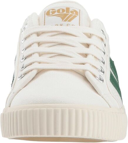 Gola Women's Tennis-Mark Cox Sneaker, Off-White/Dark Green, 6.5 in Saudi Arabia