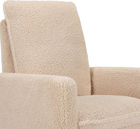 Babyletto Cali Pillowback Swivel Glide في Boucle، Greenguard Gold وCertiPUR-US in Saudi Arabia