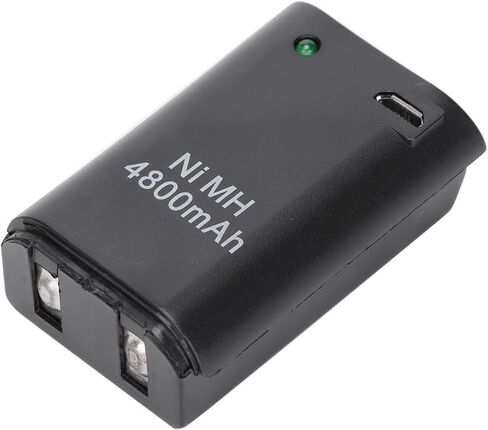 360 Battery Pack Rechargeable 360 Battery Pack Abs 2 in 1 4800Mah Rechargeable Gamepad Ni Mh Battery for 360 Controller Console in Saudi Arabia