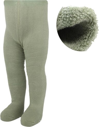 bistyle Baby Girls Tights Thick Leggings Soft | Warm Organic Cotton Stockings Non Slip Pantyhose | Newborn Infant Toddler in Saudi Arabia