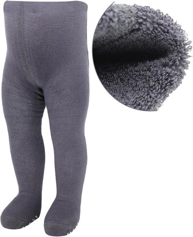 bistyle Baby Girls Tights Thick Leggings Soft | Warm Organic Cotton Stockings Non Slip Pantyhose | Newborn Infant Toddler in Saudi Arabia