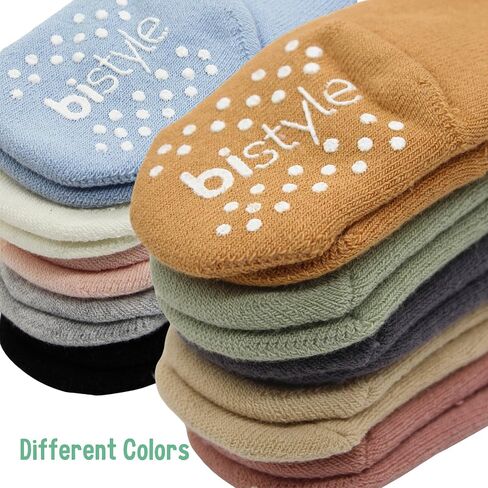 bistyle Baby Girls Tights Thick Leggings Soft | Warm Organic Cotton Stockings Non Slip Pantyhose | Newborn Infant Toddler in Saudi Arabia