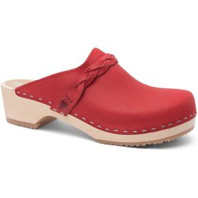 Sandgrens Swedish Handmade Wooden Clog Mule | Brussels