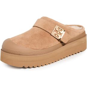 Tory Burch Women's Mellow Shearling Platform Mules