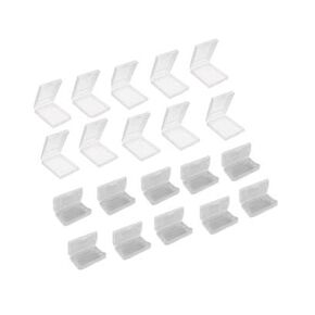 RUITROLIKER 10pcs Game Cartridge Case Clear Protection for Gameboy Color GBC & 10pcs Games Case Dust Cover protecton for Gameboy Advance GBA