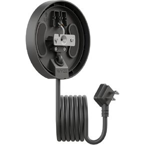 حامل كاميرا Wyze Floodlight Cam Plug-in لكاميرات Wyze Floodlight v1/v2/Pro، صندوق كهربائي مع كابل طاقة خارجي مقاوم للطقس بطول 20 قدمًا، سهل التركيب (أبيض)