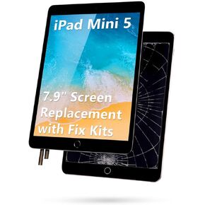 LHM for iPad Air 4th Generation (2020) 10.9" LCD Screen Replacement Display Touch Glass Digitizer Assembly LED Backlit LCD Panel (Model: A2324 A2316 A2325 A2072) with Repair Kits