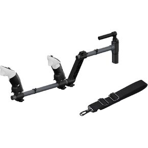 VR Gun Stock for Meta Quest 3/Quest 3S, VR Gunstock for MetaQuest 3/3S Shooting Controller Handle, VR Shooting Game Accessories Oculu-s Quest 3/3s Magnetic Rifle (for Quest 3)