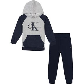 Calvin Klein baby-boys 2pc Fleece Jog Set