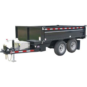 DIY Dump Trailer Construction Plans - Bumper Pull, 45° Tipping Angle, 10'x6'