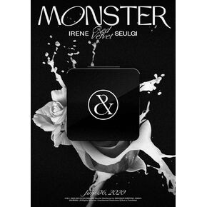 Red Velvet Irene&Seulgi 'Monster' 1st Mini Album Top Note Ver CD+72p Photo Book+16p Lyrics Book+2p Post+1p Card+1p Folding Poster On Pack+Sticker+Tracking Sealed