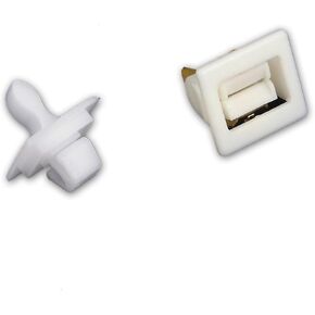 Whirlpool 306436 Latch Kit, White